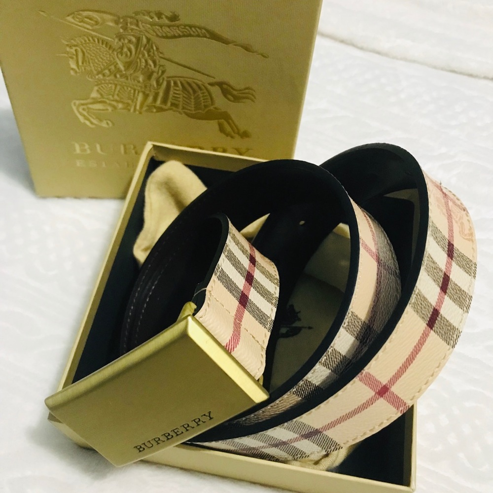 Burberry belt